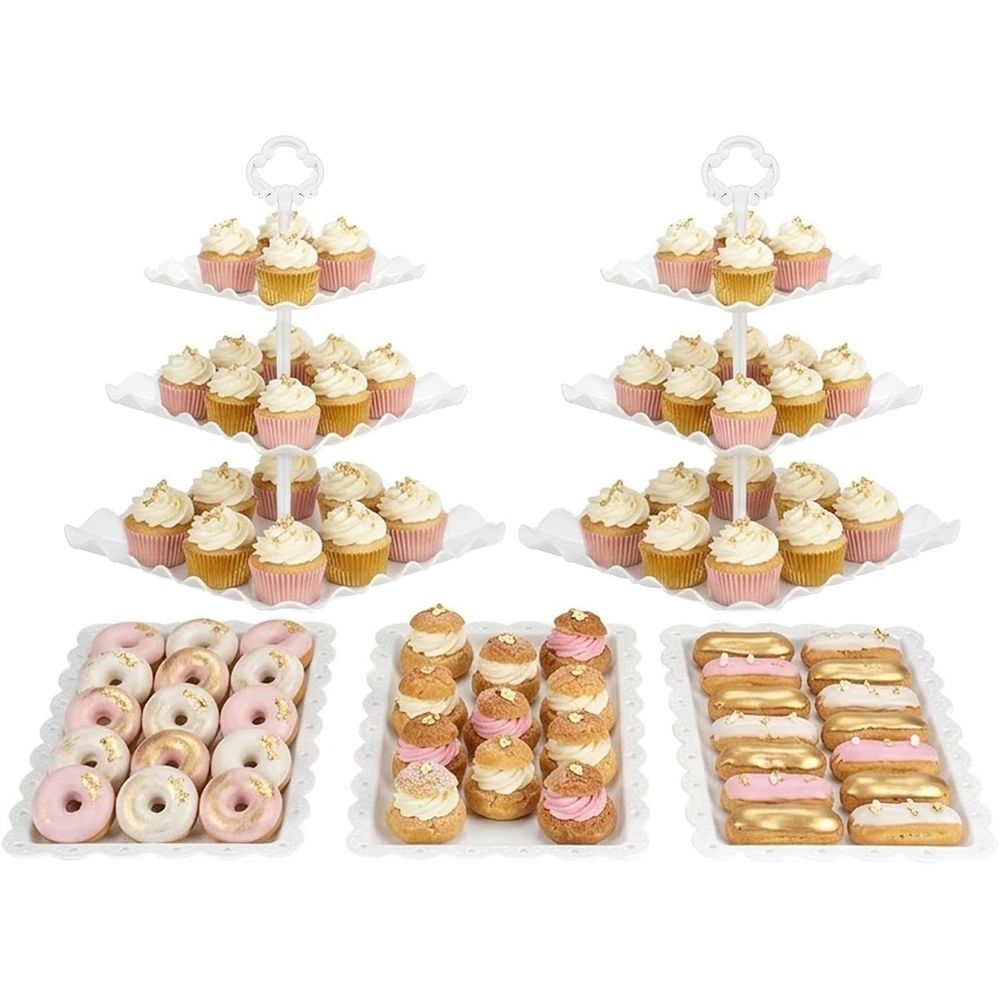 Set di 5 Alzatine per Torte co - Cupcake Stand Tier recensione e prezzo