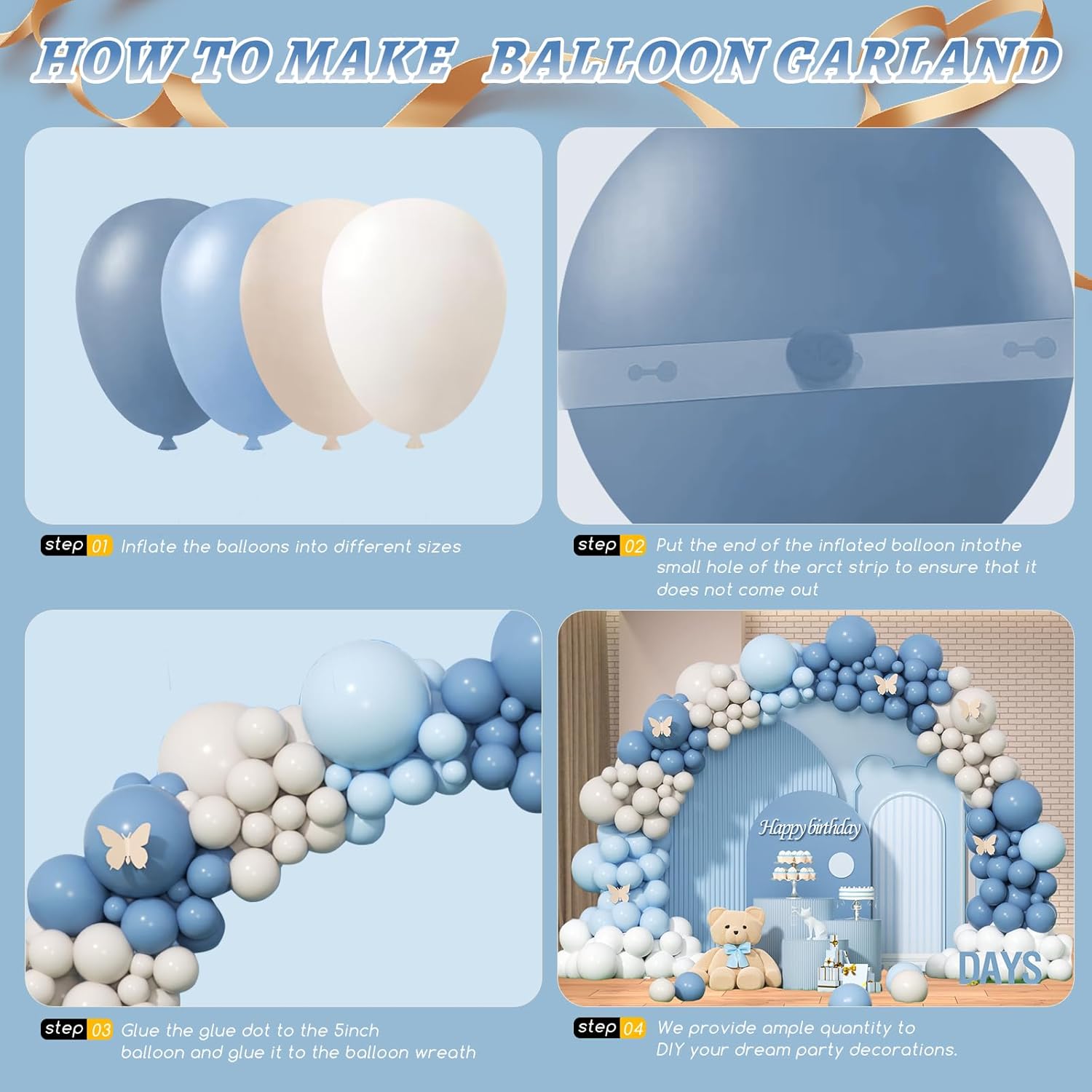 Kit Arco di Palloncini in Latt - Balloon Arch Kit recensione e prezzo